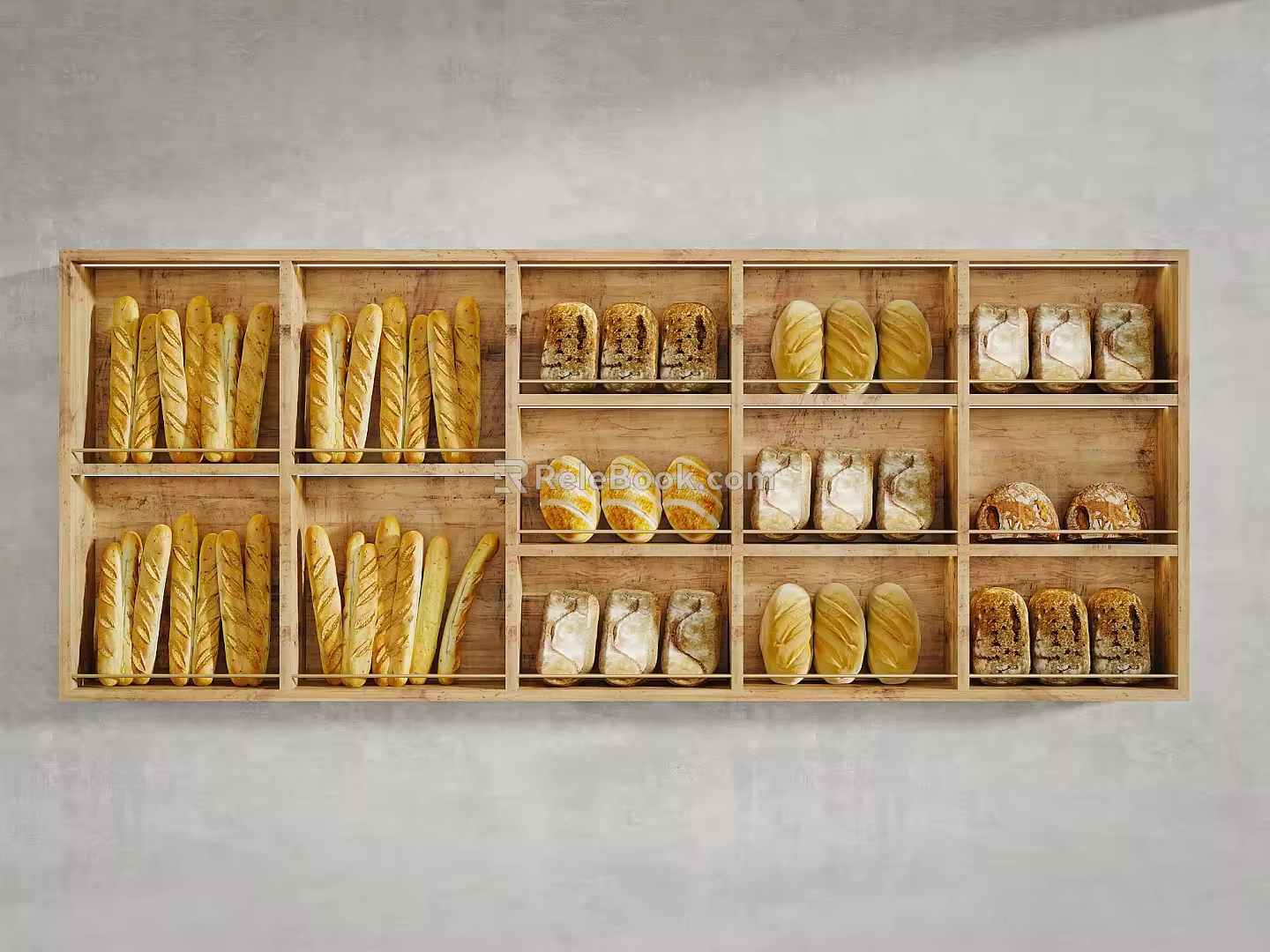 Bread Cabinet 3d model