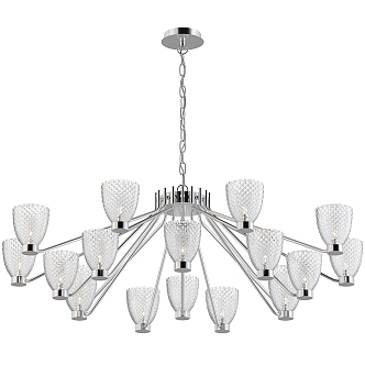 Light Luxury Chandelier Living Room Chandelier Simple Atmospheric Nordic Dining Table Lamps Internet Celebrity Bar Dining Room Chandelier 3d model