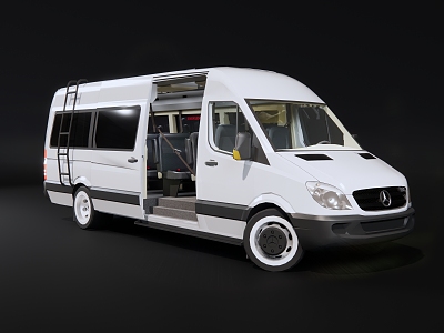 Mercedes-Benz minibus 3d model