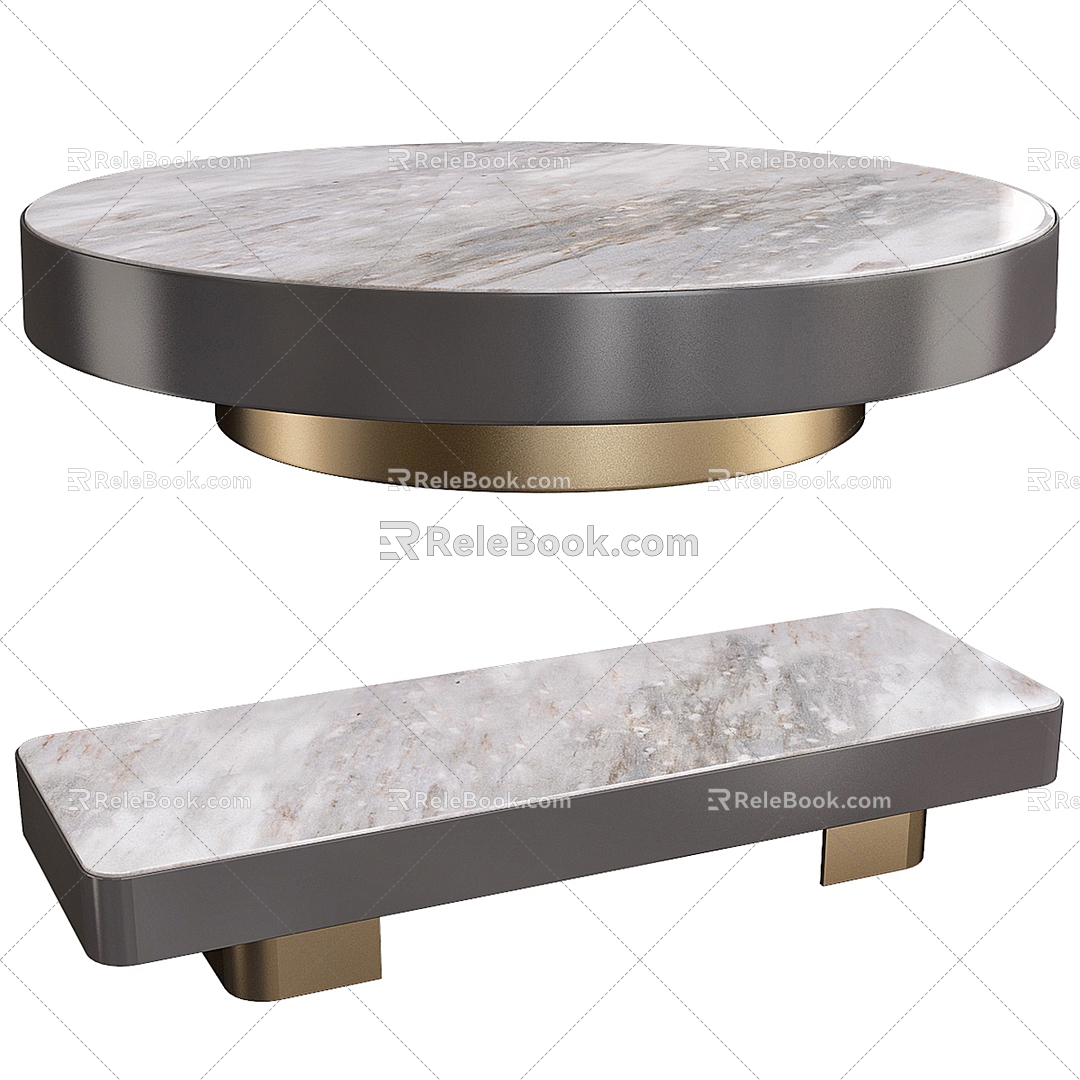 Minotti Coffee Table 3d model