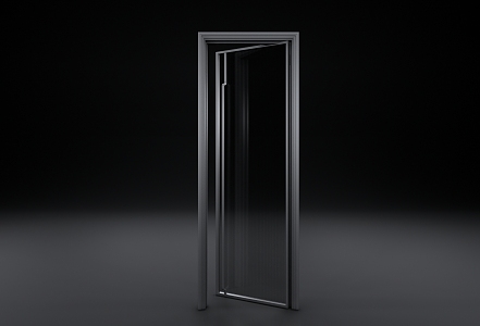 Glass door 3d model