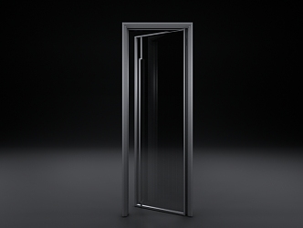 Glass door 3d model