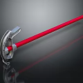 High Quality Claw Hammer With Red Handle And Silver Metal Head For DIY Tasks