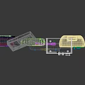 Vintage Audio Devices Collection with Retro Radios Classic Speakers and Various Colors