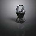 Unique Black Metal Corset Shaped Household Item For Modern Home Decor