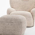 Modern Gervasoni Single Sofa 3d model