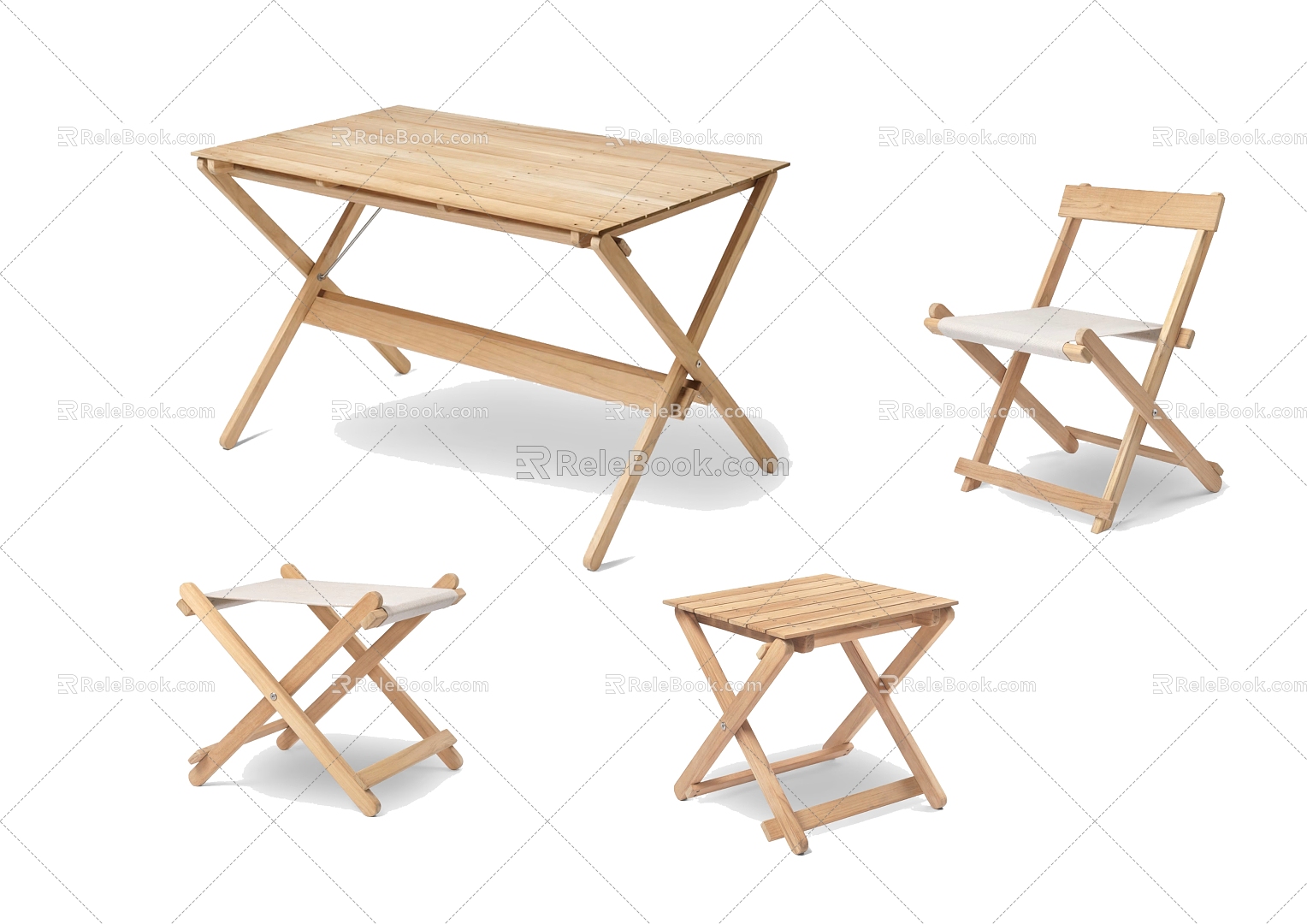 Outdoor Table and Chair Outdoor Camping Table and Chair Outdoor Wooden Table and Chair model