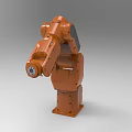 Orange Industrial Robot Mechanical Arm for Manufacturing Automation Machinery System