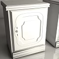 White Commercial Safes For Secure Storage With Open And Closed Doors