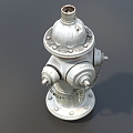 Fire hydrant fire fighting equipment fire fighting equipment outdoor fire hydrant fire fighting equipment fire hydrant low face number low model simple model game video level super realistic 3d model