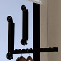 Foldable Stainless Steel Wall Mounted Multi Hook With Modern Window Side Design