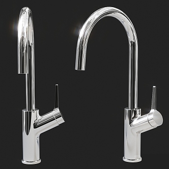 Stainless steel faucet bathroom hardware faucet 3d model