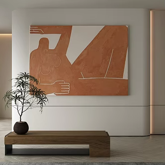 decorative painting 3d model