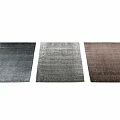 Modern Square Rugs in Dark Gray Light Gray Brown with Patterned Design and Soft Texture