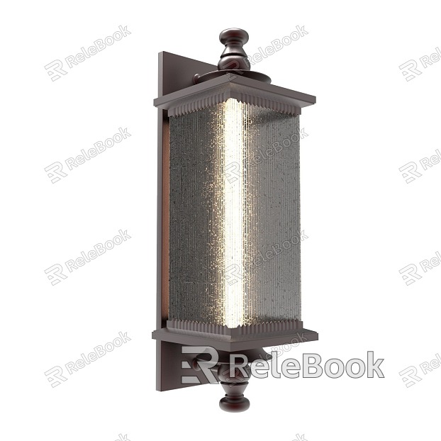 Wall lamp model