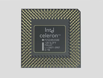 Modern Chip 3d model