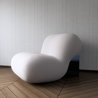 Modern Single Sofa 3d model