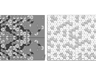 Modern Tile Hexagon Tile Combination 3d model