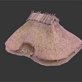 Traditional Thatched Hut Model With Straw Roof And Rustic Design Elements
