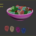 Fresh Ripe Blackberries in White Bowl with Scattered Berries on Table Surface