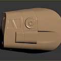 Modern game machine home game machine Nintendo game machine 3d model