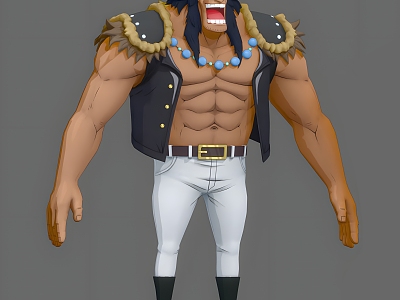 One Piece Cartoon Pirate Cartoon Animation Game One Piece Pirate Movie Thieves Beast Pirate Can Do Action model