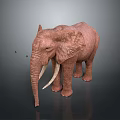 Exquisite Hand Carved Elephant Sculpture Featuring Intricate Details and Artistic Design