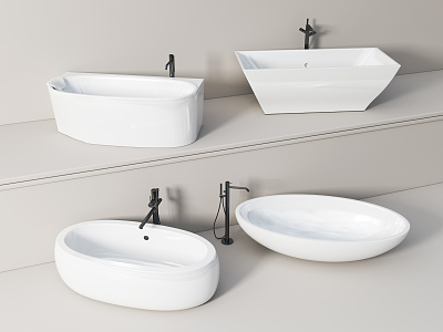 Modern Bathtub 3d model