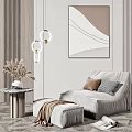 Modern Lazy Sofa 3d model
