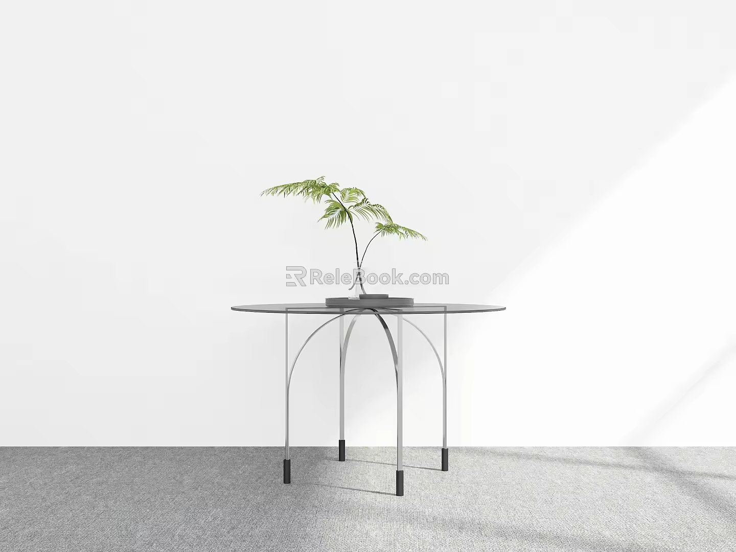 Dining Table Round Dining Table Glass Dining Table Dining Table 3d model