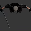 Full Body Tactical Combat Outfit With Helmet Mask Gloves And Black Boots