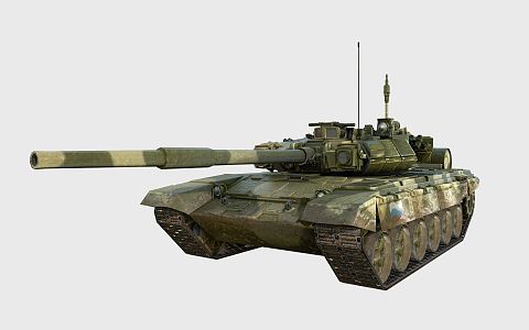 Russian T90A main battle tank 3d model