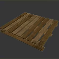 Sturdy Wooden Pallet For Home Storage With Durable Slats And Solid Construction