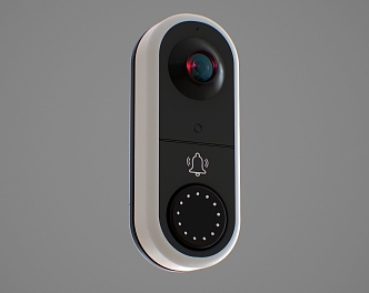 Modern Smart Doorbell Modern Smart Doorbell Electrical Electronic Camera Video 3d model