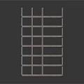 Curved Metal Grid Frame Structure For Scenic Construction And Interior Design