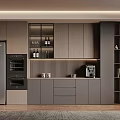 Modern Sideboard 3d model