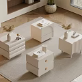 Bedside table 3d model