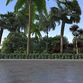 Well Designed Road Facilities Featuring Green Landscaping Sidewalks And Street Lights