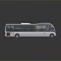 Bus School Bus Van Box Bus Tourist Bus Coach 3d model