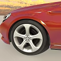 Red Car Multiple Angles Exterior Design Interior Details And 3D Rendering