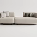 Modern Edra Combination Sofa 3d model