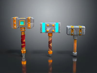 Modern Hammer Hammer Cartoon Hammer Cartoon Hammer 3d model Modern Hammer Hammer Cartoon Hammer Cartoon Hammer 3d model