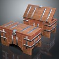 Wooden Crate Wooden Crate Old Wooden Crate Crate Broken Wooden Crate Wooden Crate Wooden Crate Wooden Crate Box 3d model