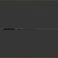 Intricate Metallic Sword With Ornate Design And Brown Leather Wrapped Hilt