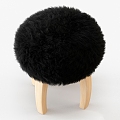 Patagonia Sheepskin Stool Sheepskin Stool Sheepskin Wool Fur Stool 3d model