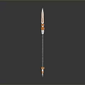 Laboratory Syringe With Red Tip Orange Components Graduated Scale On Gray Background