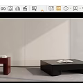 Modern HC28 Coffee Table 3d model