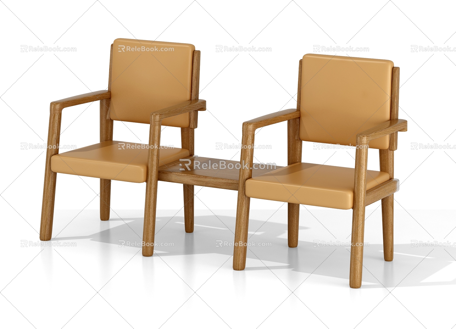 Waiting chair 3d model