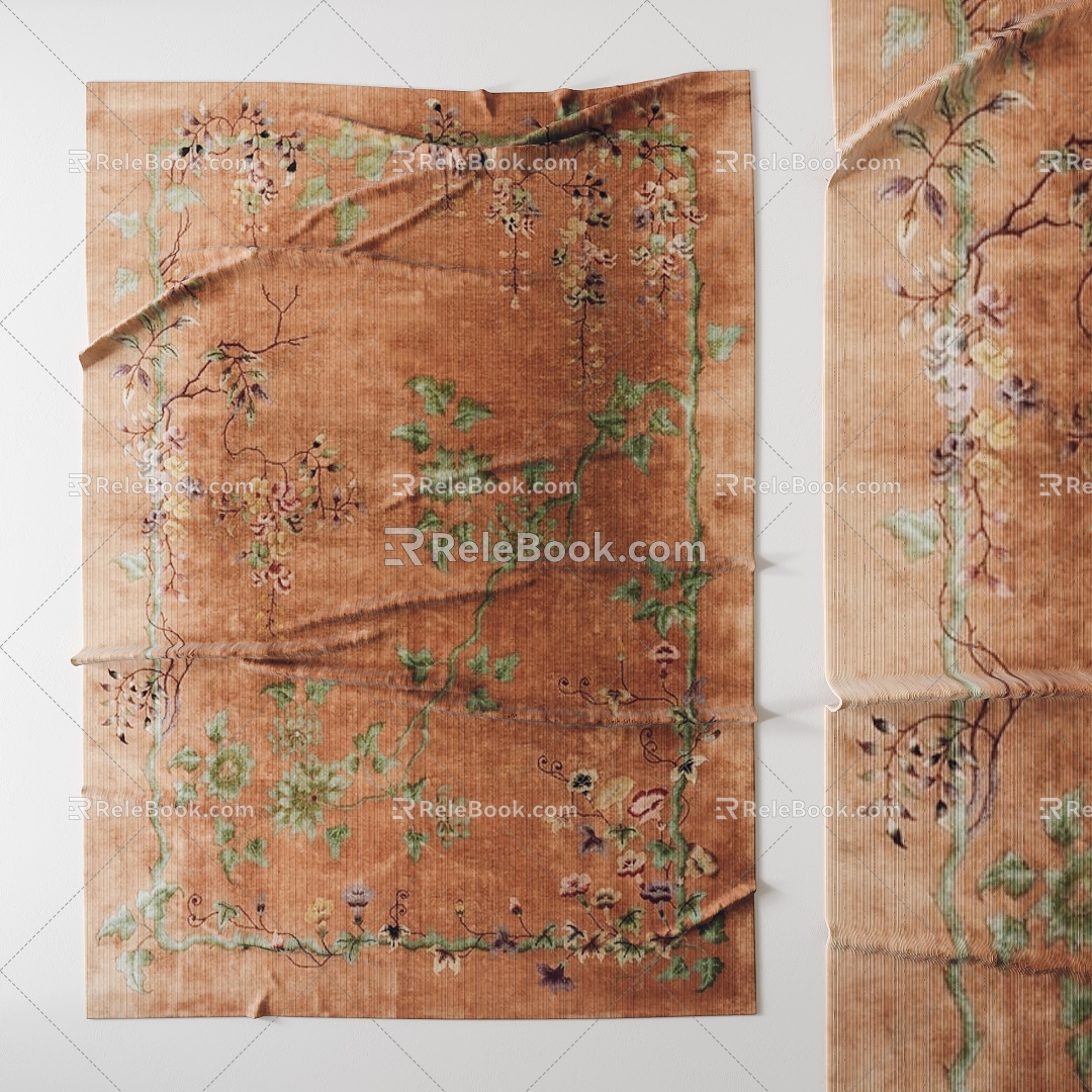 New Chinese Carpet 3d model