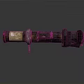 Rusty Vintage Metal Tube Weapon With Old Design And Corroded Surface